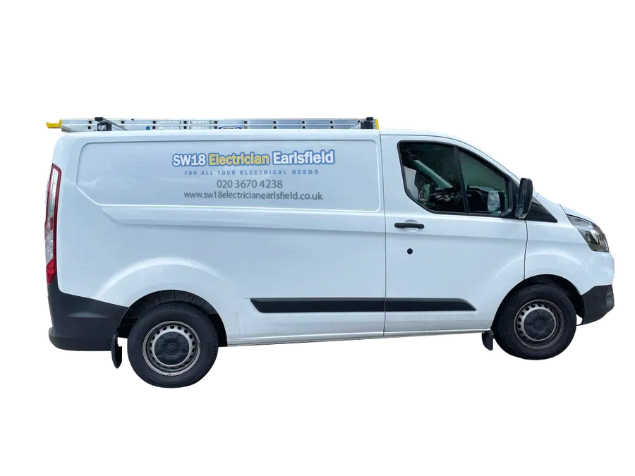 SW18 Electrician Earlsfield van